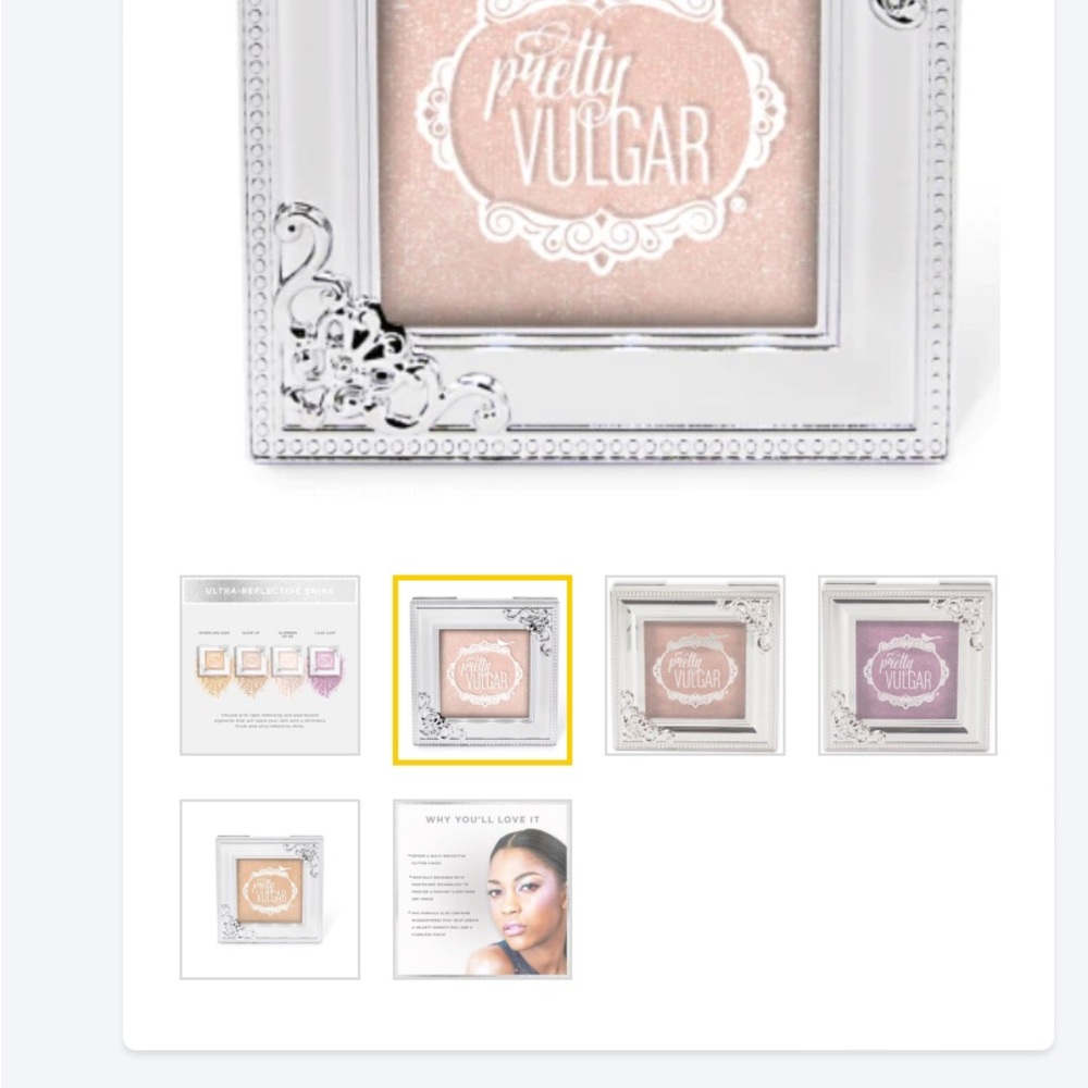 Pretty Vulgar Highlighter in Soft Pink
